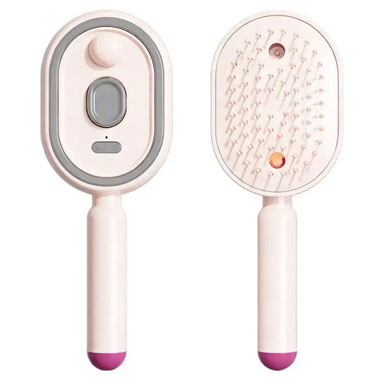 Electric Spray Air Cushion Massage Comb | Self-Cleaning Anti-Tangle