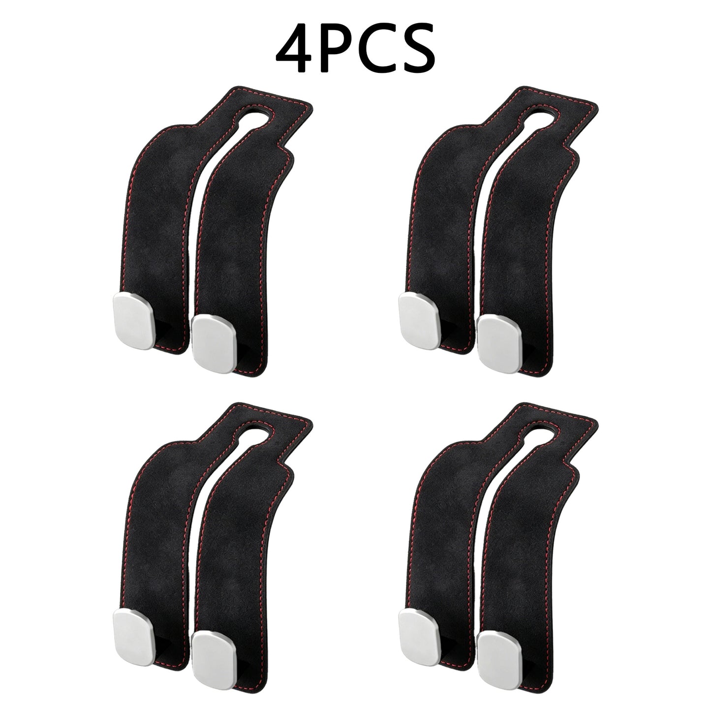 4PCS Car Seat Headrest Hook - Improved Car Seat Back Double Hooks