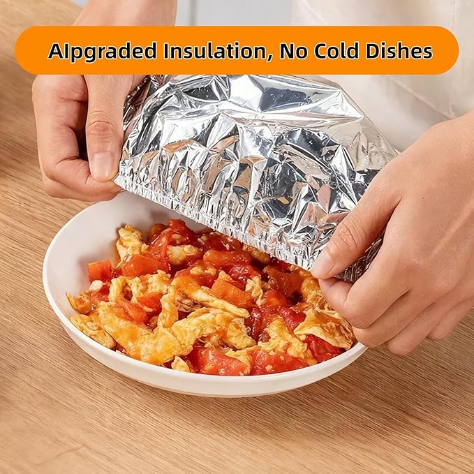 50PCS Aluminum Foil Food Covers