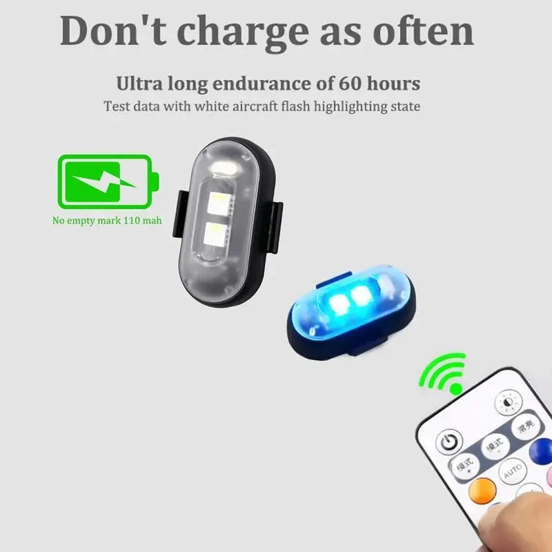 4 Pack Rechargeable LED Drum Lights RGB Wireless Remote Control