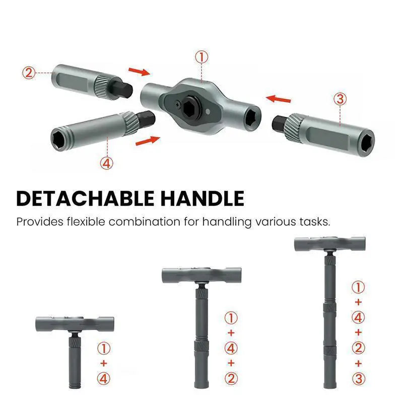 24 in 1 DIY Screwdriver Set - Switchable Screwdriver Shape Magnetic Screwdriver