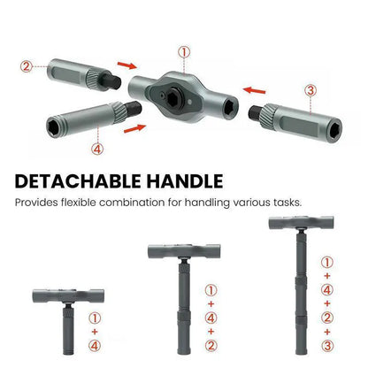 24 in 1 DIY Screwdriver Set - Switchable Screwdriver Shape Magnetic Screwdriver