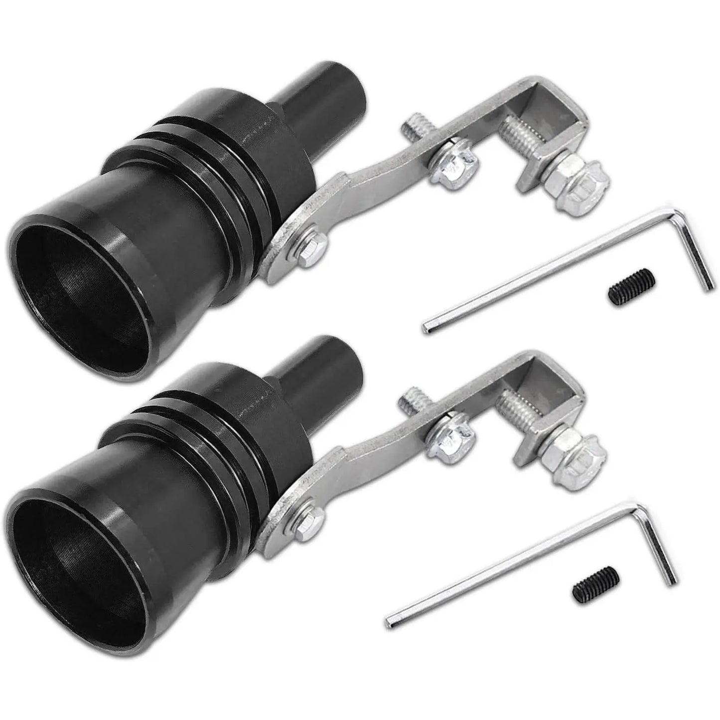 Turbo Sound Whistle Exhaust Muffler, XL Size Aluminum Alloy Universal Turbo