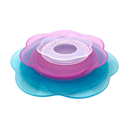 3 Pcs Fresh Preservation Case One Piece Multifunctional Petal Silicone