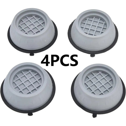 4PCS Anti-Slip & Noise Reduction Washing Machine Foot Pads
