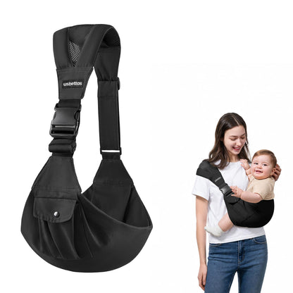 Baby Sling Carrier Toddler Sling Carrier Newborn to Toddler 6-40 lbs