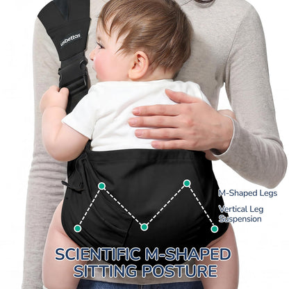 Baby Sling Carrier Toddler Sling Carrier Newborn to Toddler 6-40 lbs