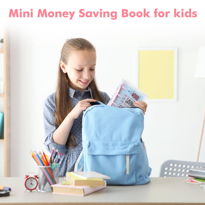 2 Pack Mini Portable Money Saving Challenge Binder,Save $1000 Envelopes