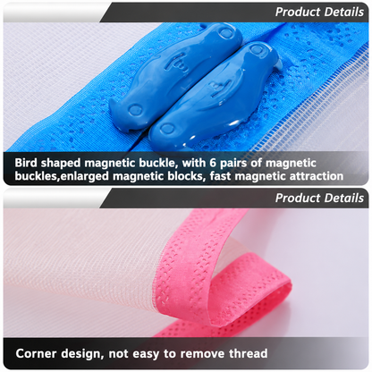 Summer Magnetic Mesh Net Door Curtain-Automatic Closing and anti Mosquit