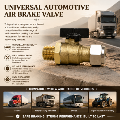 Truck Front Air Brake Cut Off Valve