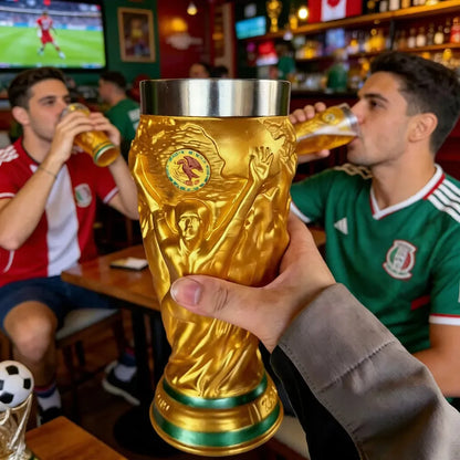 2026 FIFA World Cup Replica Trophy Beer Cup Soccer Fan Gift Collectible Beer Mug