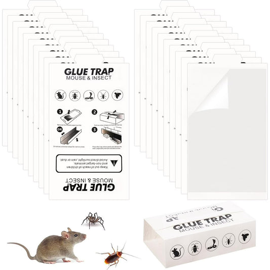 5 Pcs Mouse Traps Glue Boards Safe and Easy to Use Bug and Pest Control