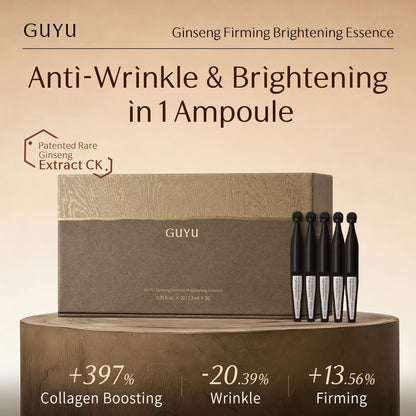 Ginseng Anti-Aging Serum for Face, Peptide Collagen, Firming,20 Vials/Pack