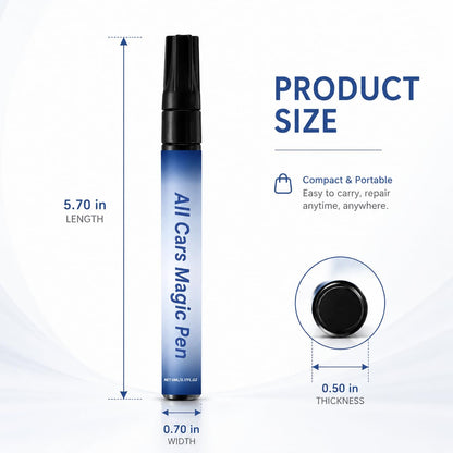 All Cars Magic Pen for Car Scratches Remover, Quick Paint Scratch Repair