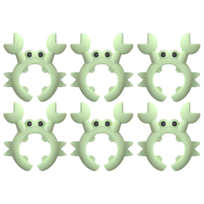Creative Crab Shaped Spatula Rack, Silicone Anti Scalding Cooking Pot Clip