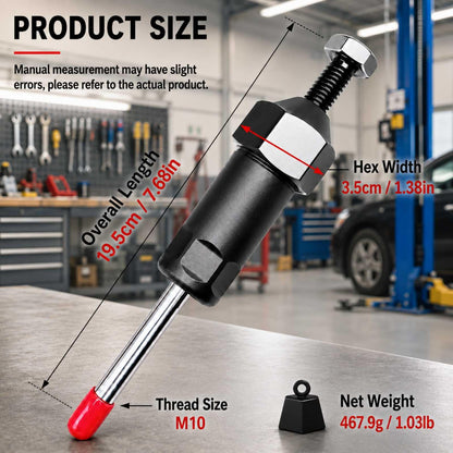 Heavy Duty Grease Fitting Unclogger Tool, 600 PSI Grease Zerk Cleaner