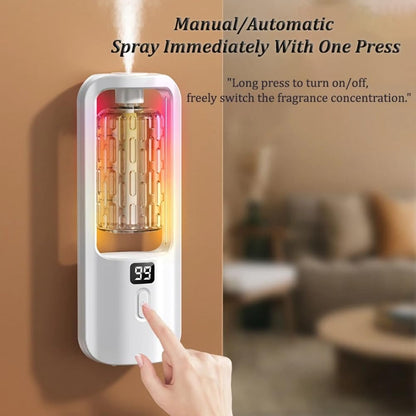 Aroma Diffuser Fragrance Essential Oil Aromatherapy Machine, Wall Mounted Humidifier Machine Air Freshener