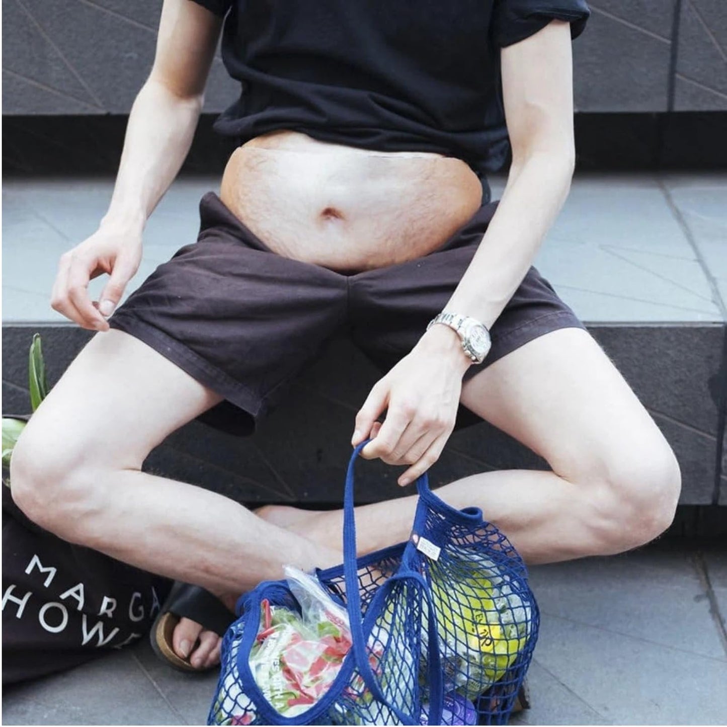 Belly Fanny Pack Gag Gifts Funny Adult Birthday Gifts for Men Women