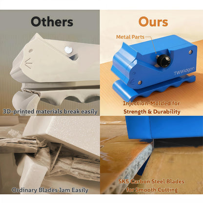 Cardboard Cutter for Cat Scratchers, Handheld DIY Cardboard Strip Cutter