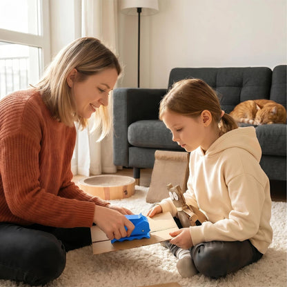 Cardboard Cutter for Cat Scratchers, Handheld DIY Cardboard Strip Cutter