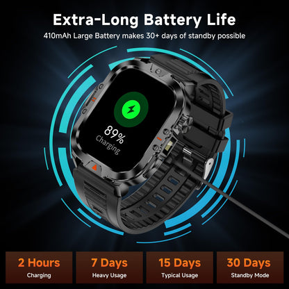 Fitness Smart Watch IP68 Waterproof Wireless Call Message Reminder