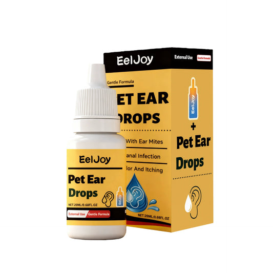 Ear Cleaner Ear Drops for Dogs&Cats Ear InfectionEar Mites Treatment