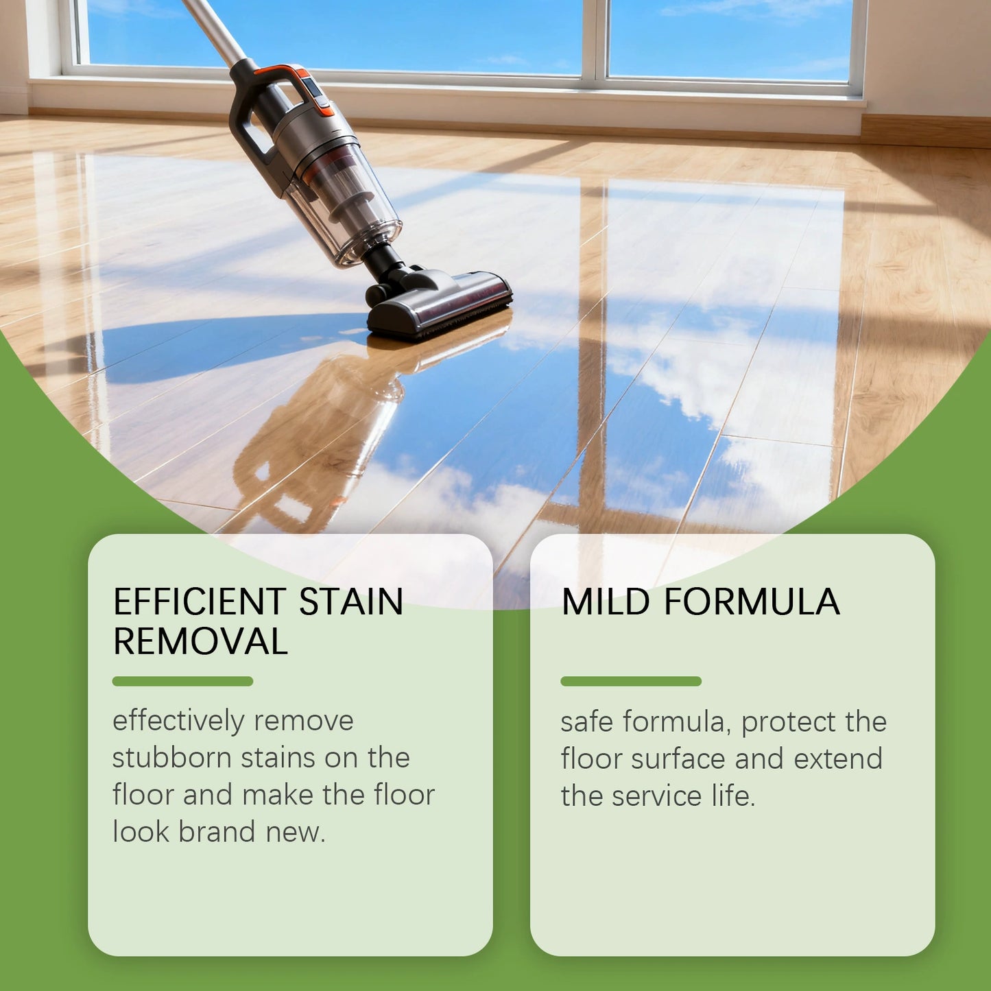 12pcs Floor Cleaning Solution Tablet Deep Cleans for Multiple Hard Floors