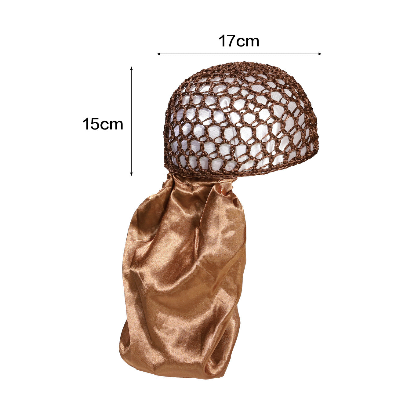 2-in-1 Wrap Cap Bonnet for Silk Press for Women