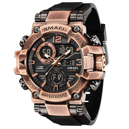 Men's LED Digital Waterproof Sports 5ATM Shockproof Watch