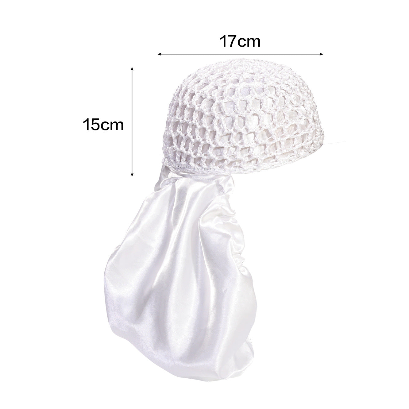 2-in-1 Wrap Cap Bonnet for Silk Press for Women