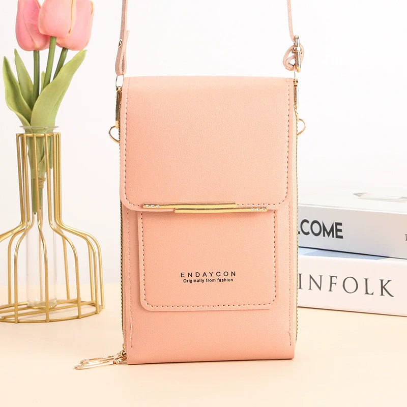 Small Crossbody CellPhone Bag for Women,Mini Shoulder Purse with Credit Card Slots