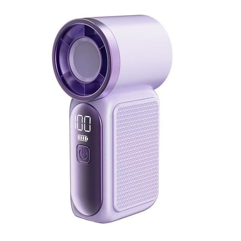 Portable High Velocity Handheld Cooling Fan with LED Display
