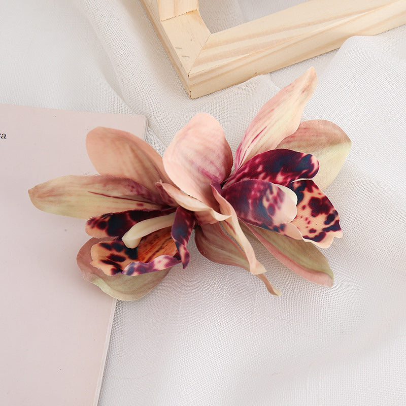 3 Pack Hawaiian Tropical Flower Hair Clips for Women