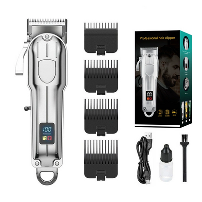 Professional Hair Clippers for Men - Cordless Hair Trimmer Kit