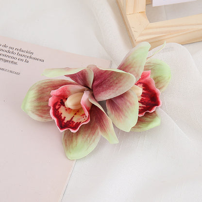 3 Pack Hawaiian Tropical Flower Hair Clips for Women