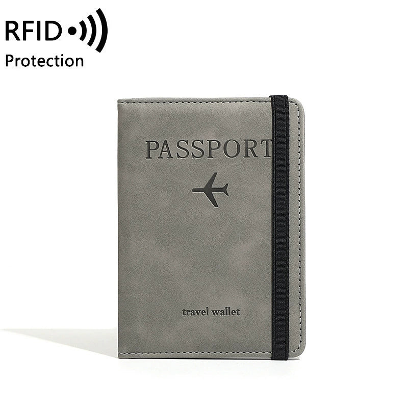 2026 New Combo Passport Holder with Credit Card and Boarding Pass Slots