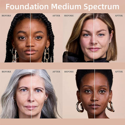 Medium Spectrum Flawless Even Skin Tone Sunscreen Foundation