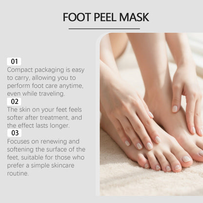Avocado Exfoliating Foot Mask - Gently Cares for Soft&Comfortable Feet