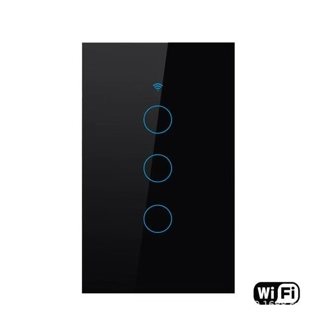 Three-button Smart Remote Control Switch, Compatible with Alexa and Google Assistant