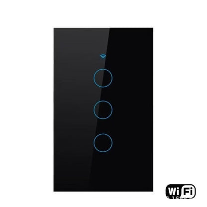 Three-button Smart Remote Control Switch, Compatible with Alexa and Google Assistant