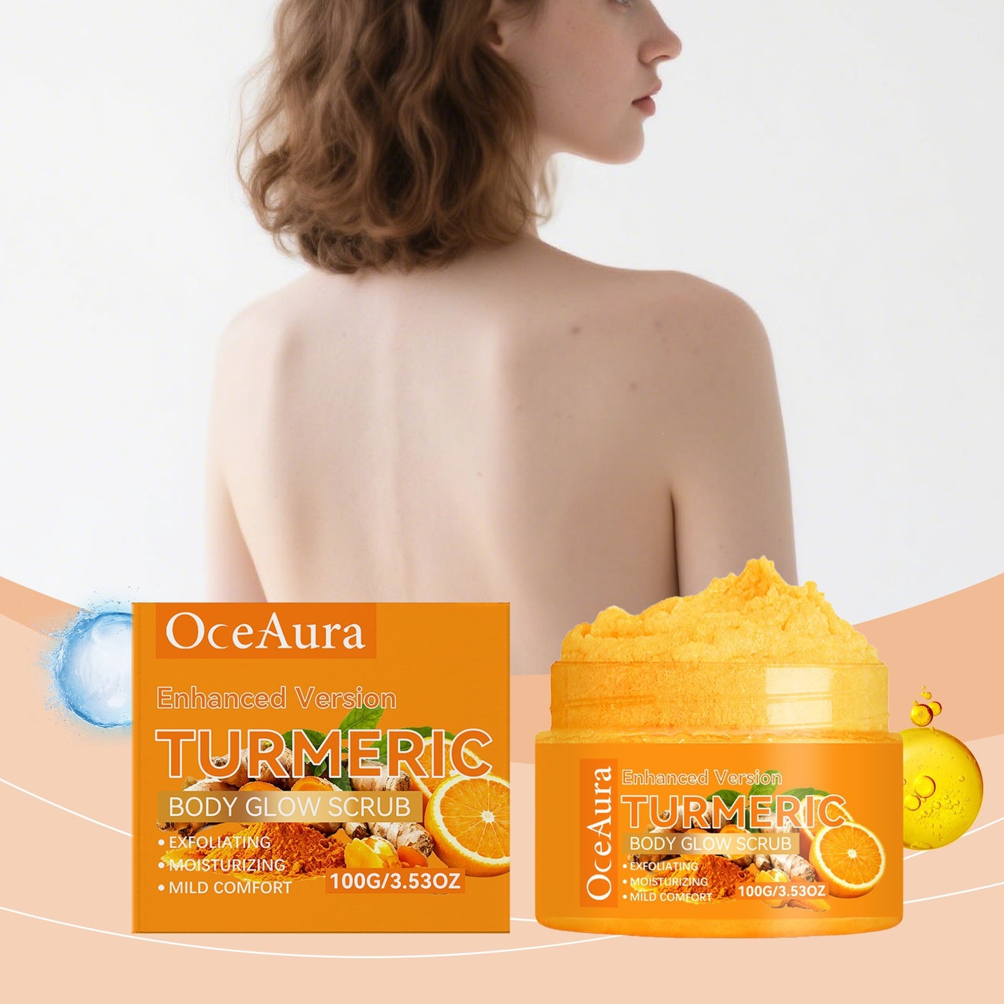 Turmeric Exfoliating Body Scrub with Vitamin C
