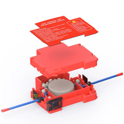 Automatic Fire Suppression System For Electrical Cabinets