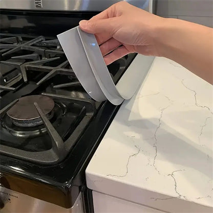 21" Silicone Stove Counter Gap Cover , Easy Clean Gap Filler Sealing Spills