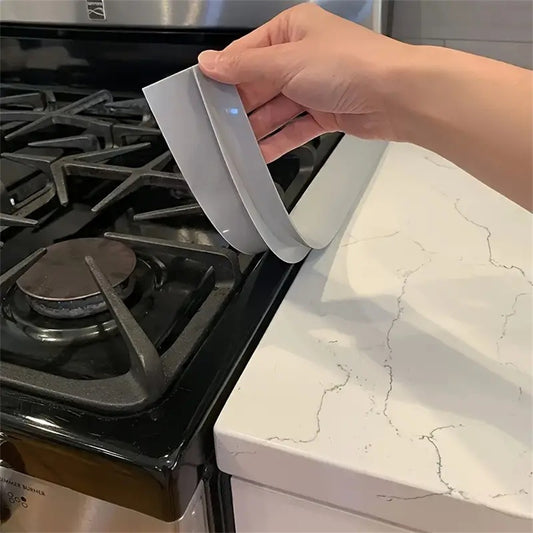 21" Silicone Stove Counter Gap Cover , Easy Clean Gap Filler Sealing Spills