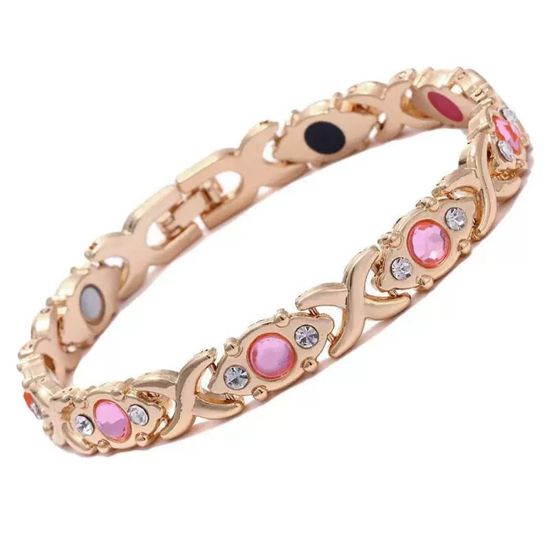 Ultra Strength Magnetic Crystal Bracelet Pulseras Magneticas