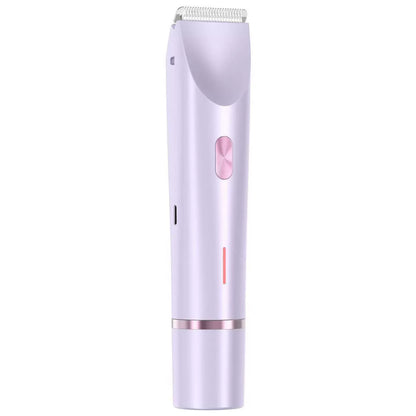 2 In 1 Hair Remover Women's Double Head Shaver Private Pubic Hair Trimmer Electr