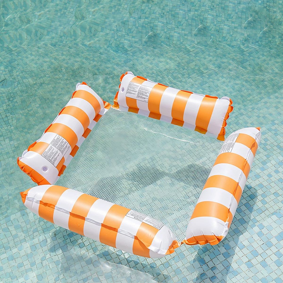 Water Hammock Recliner Inflatable Floating Swimming Mattress Pool Float Mats Sea