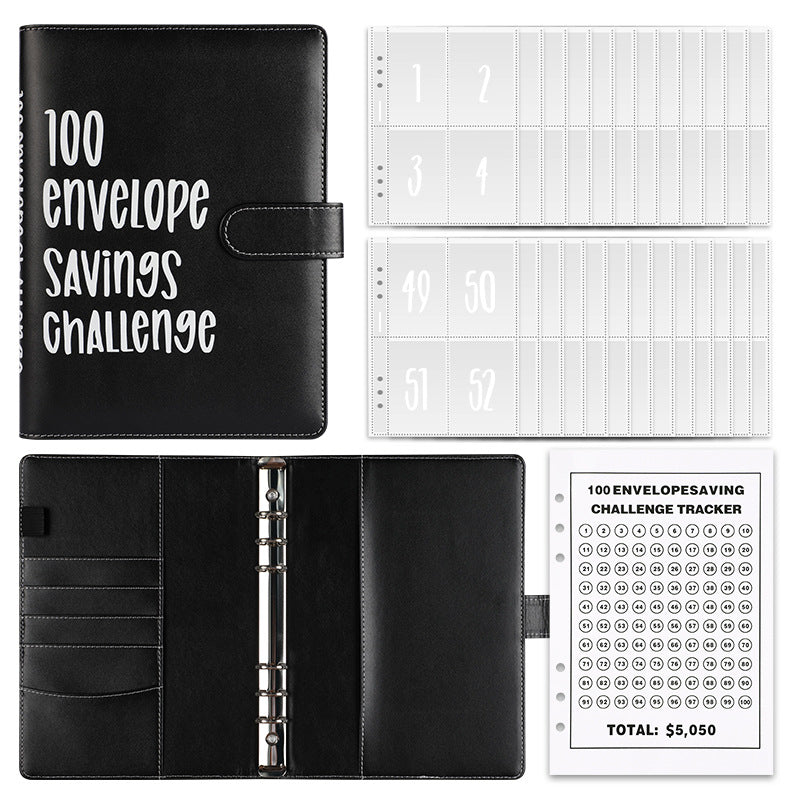 100 Envelopes Money Saving Challenge Budget Book