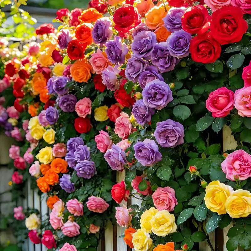 500pcs Climbing Rose Seeds for Outdoor Planting Suitable for Planting in All Seasons