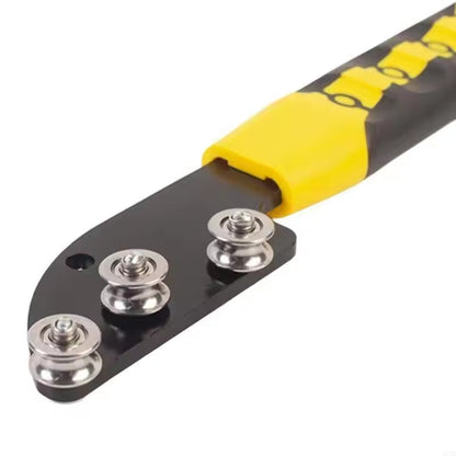 Stainless Steel Cable Straightener Tool - Professional Manual Untwisting & Bending Device for Electricians, HVAC & Telecom Projects
